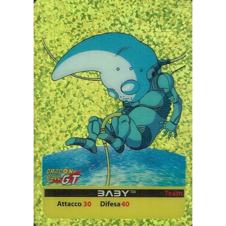 Lamincards Dragon Ball GT Edibas Serie Smeraldo Baby S18 Gd54