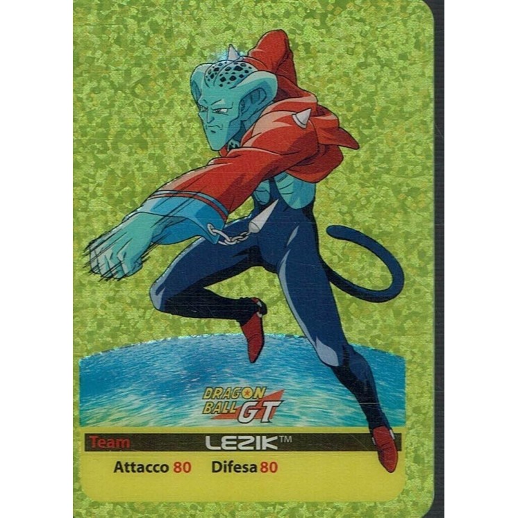 Lamincards Dragon Ball GT Edibas Serie Smeraldo Lezik S24 Gd54