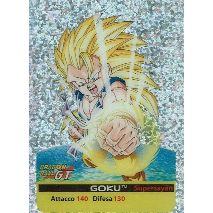 Lamincards Dragon Ball GT Edibas Serie Platino Goku P04 Gd52