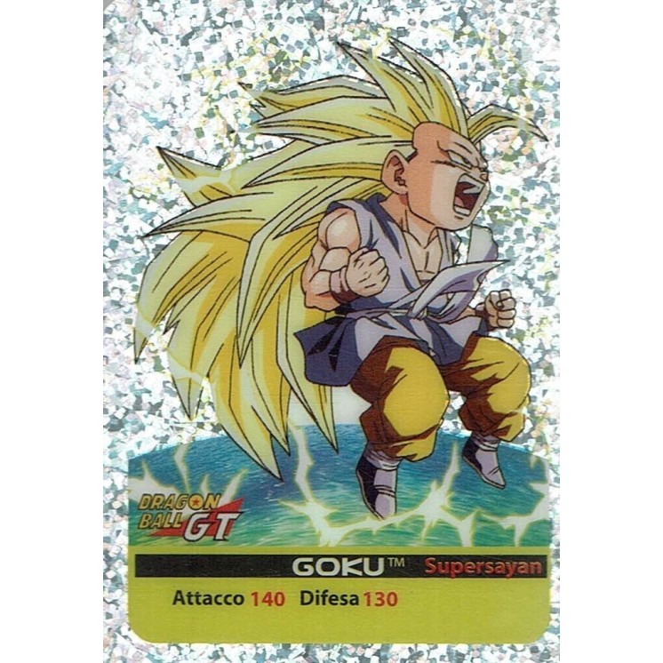 Lamincards Dragon Ball GT Edibas Serie Platino Goku P05 Gd52