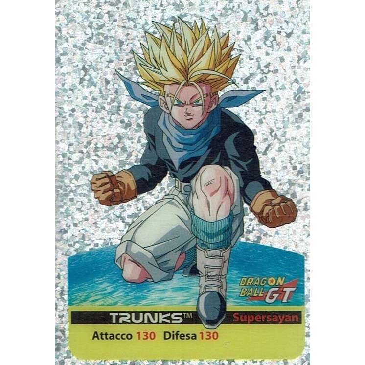 Lamincards Dragon Ball GT Edibas Serie Platino Trunks P09 Gd52
