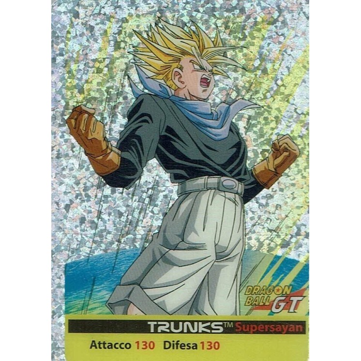 Lamincards Dragon Ball GT Edibas Serie Platino Trunks P10 Gd52