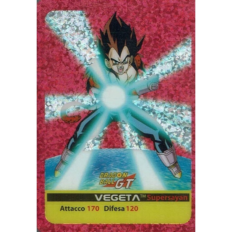 Lamincards Dragon Ball GT Edibas Serie Platino Vegeta R13 Gd38