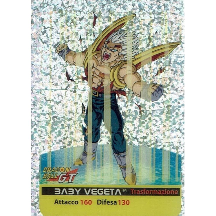 Lamincards Dragon Ball GT Edibas Serie Platino Baby Vegeta P14 Gd52