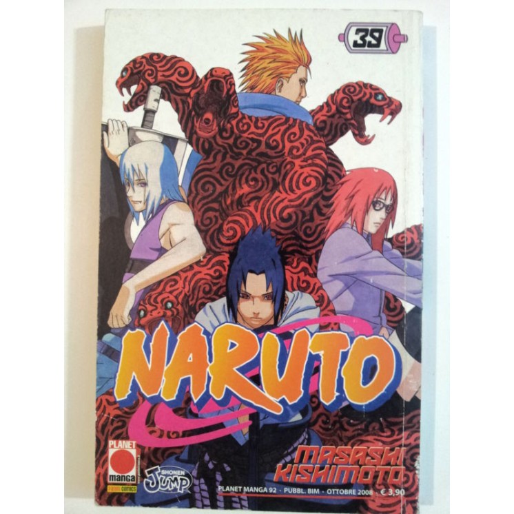 Manga Naruto n.39 - Prima Edizione Planet Manga - Martina's Fumetti
