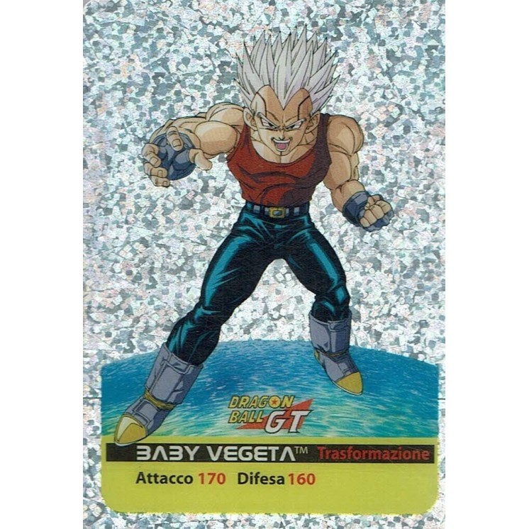 Lamincards Dragon Ball GT Edibas Serie Platino Baby Vegeta P16 Gd52