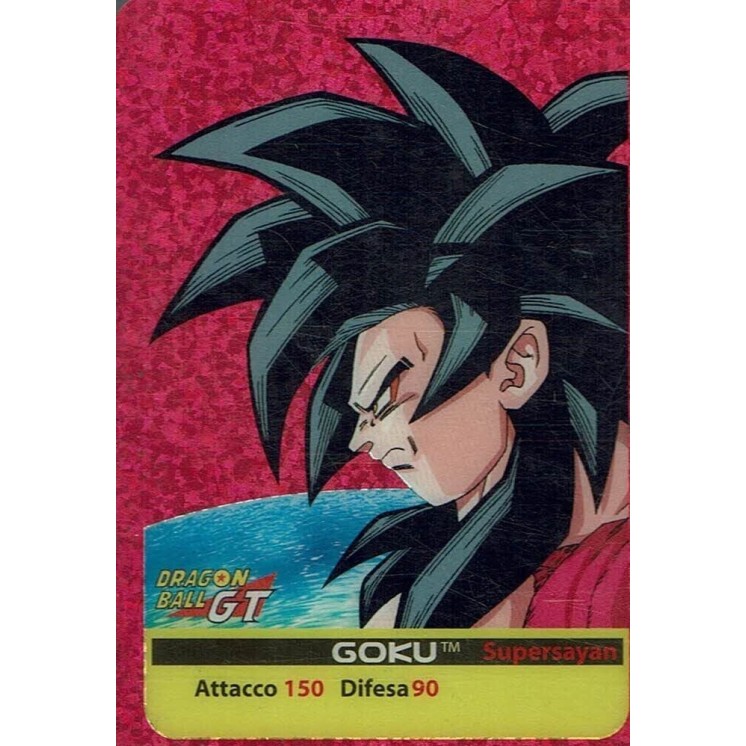 Lamincards Dragon Ball GT Edibas Serie Platino Goku R05 Gd38