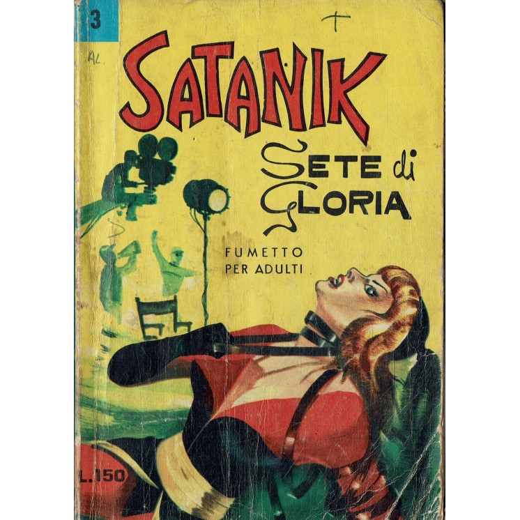 Satanik n.  3 sete di gloria di Magnus Bunker ed. Corno BO08