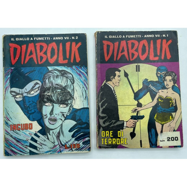 Diabolik annata VII 1/26 COMPLETA ed. Astorina BO03