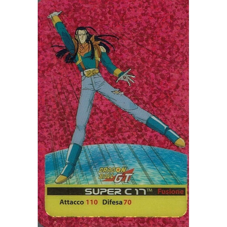Lamincards Dragon Ball GT Edibas Serie Platino Super C17 R24 Gd38