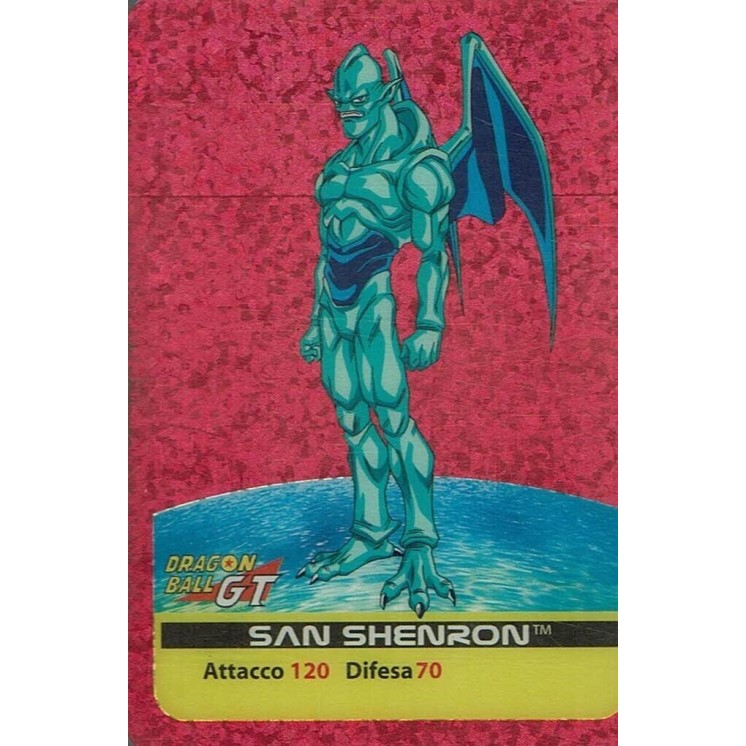 Lamincards Dragon Ball GT Edibas Serie Platino San Sheron R23 Gd38