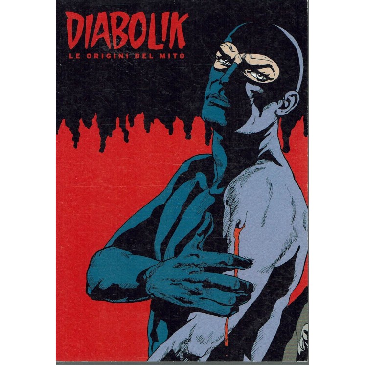 CARTOLINA Diabolik le origini del mito ed. Mondadori BO08