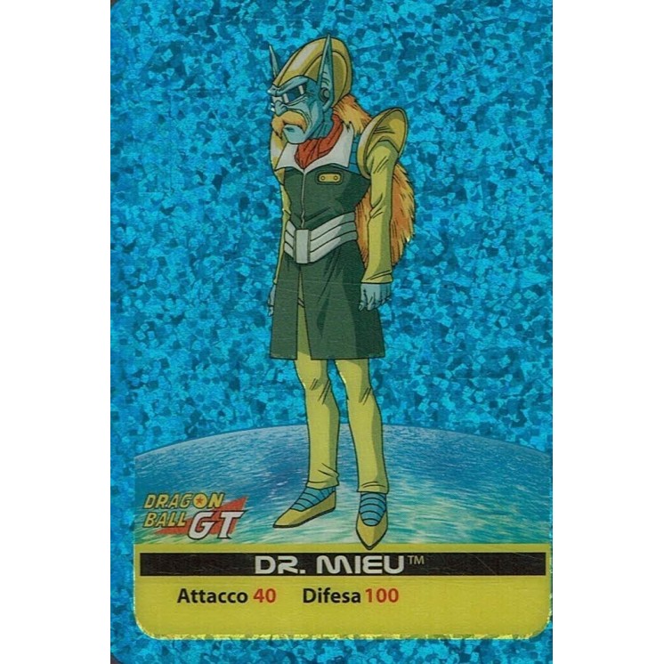 Lamincards Dragon Ball Gt Edibas Serie X Metal Dr. Mieu Z16 Gd41