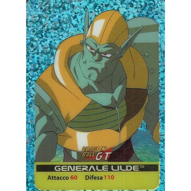 Lamincards Dragon Ball Gt Edibas Serie X Metal Generale Lilde Z18 Gd41
