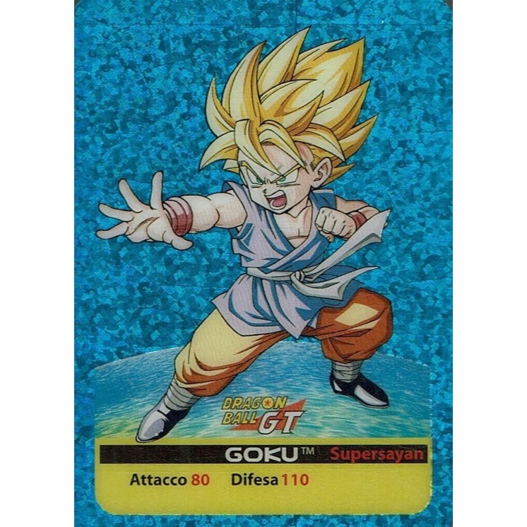 Lamincards Dragon Ball Gt Edibas Serie X Metal Goku Z05 Gd41