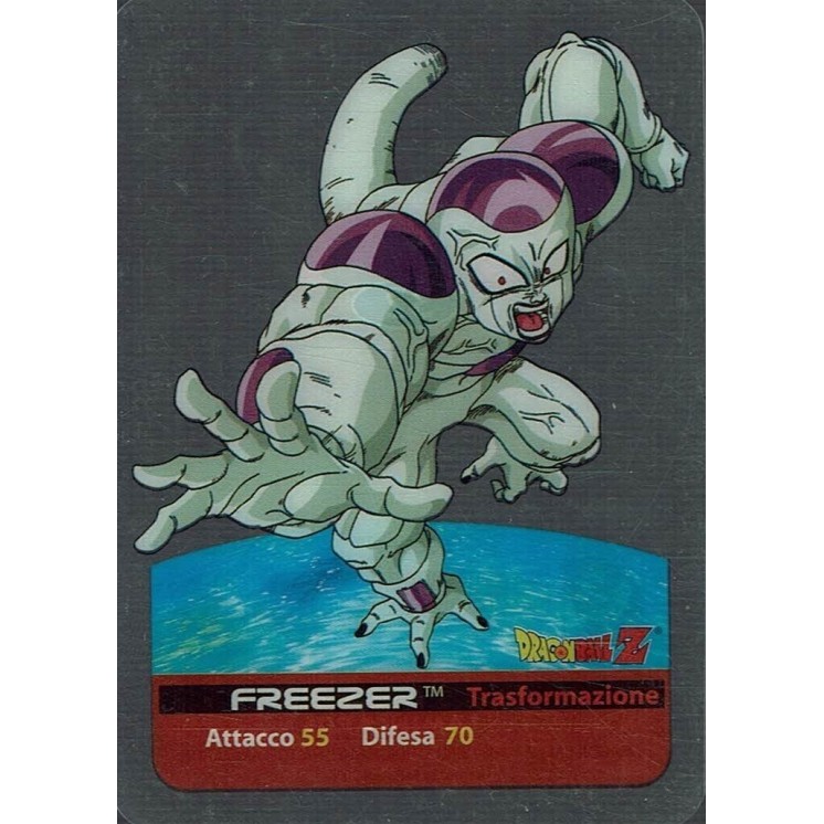 Lamincards Dragon Ball Z Edibas Serie Argento Freezer 32 Gd26