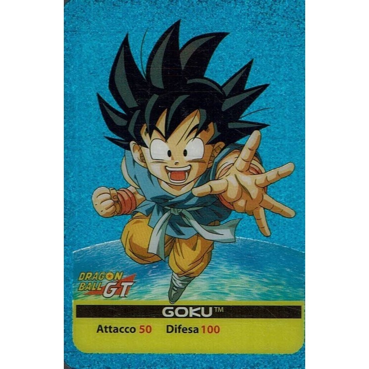 Lamincards Dragon Ball Gt Edibas Serie X Metal Goku Z03 Gd41