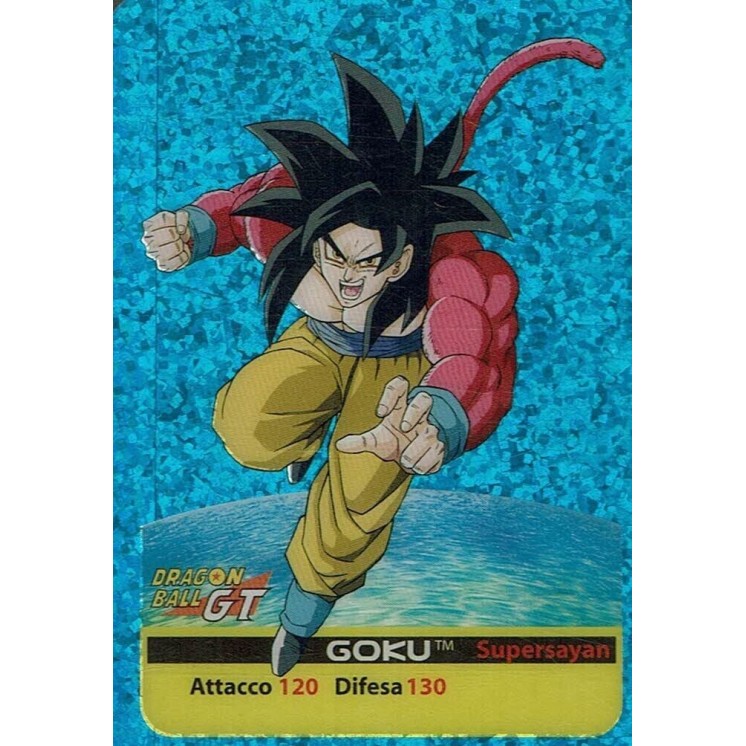 Lamincards Dragon Ball Gt Edibas Serie X Metal Goku Z08 Gd41