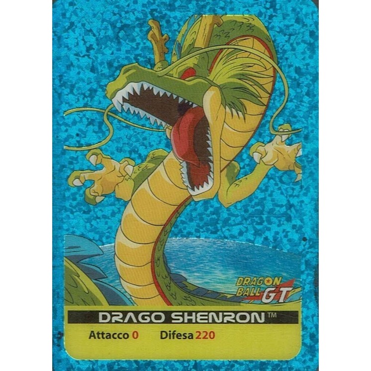 Lamincards Dragon Ball Gt Edibas Serie X Metal Drago Shenron Z11 Gd41