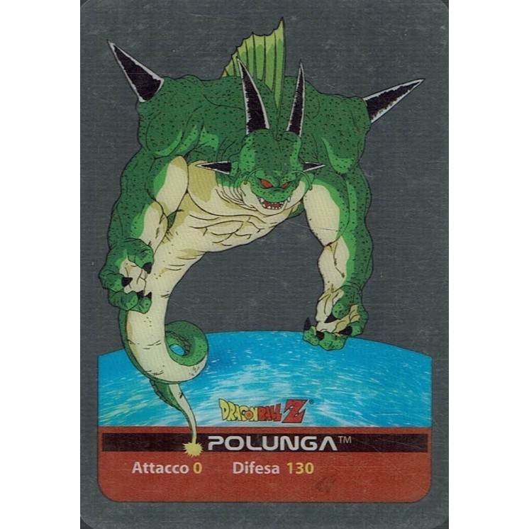 Lamincards Dragon Ball Z Edibas Serie Argento Polunga 47 Gd26