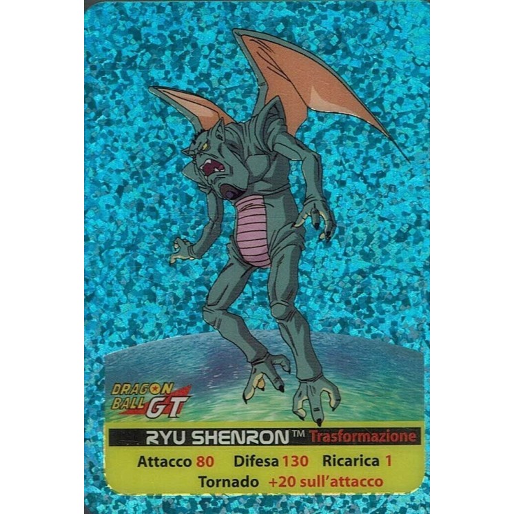 Lamincards Dragon Ball Gt Edibas Serie X Metal Ryu Shenron Z21 Gd41