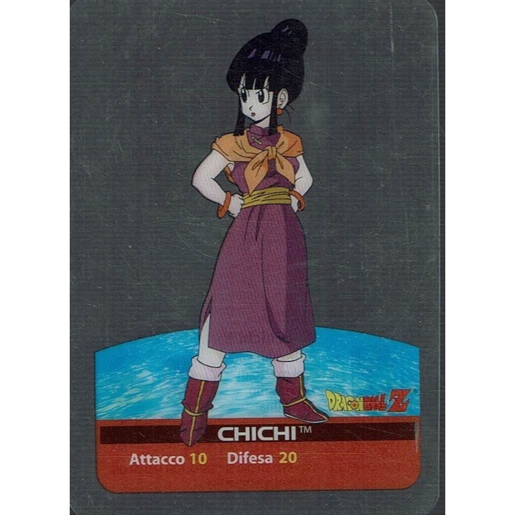 Lamincards Dragon Ball Z Edibas Serie Argento Chichi 3 Gd26