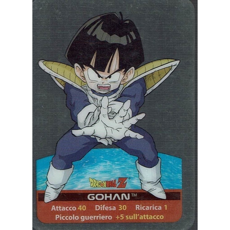 Lamincards Dragon Ball Z Edibas Serie Argento Gohan 10 Gd26