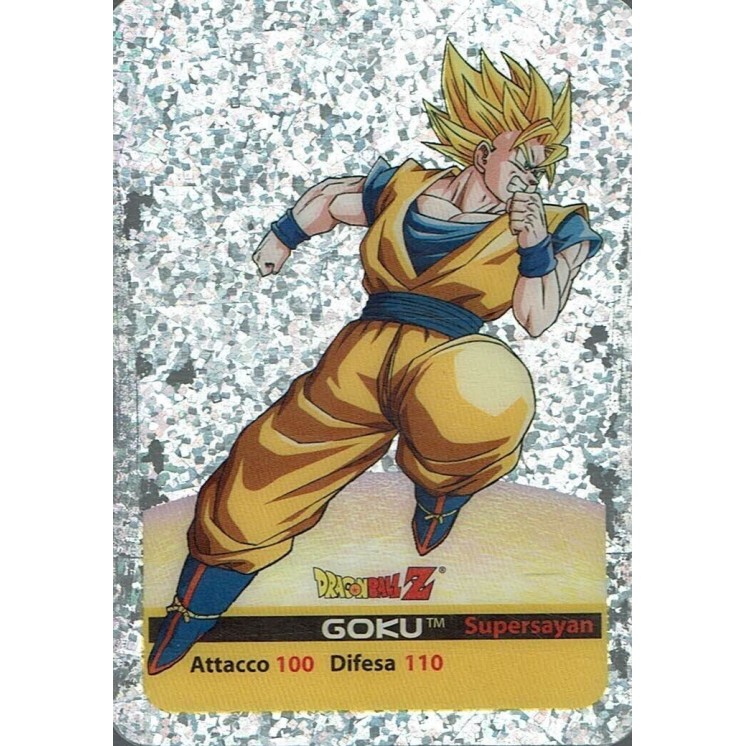 Lamincards Dragon Ball Z Edibas Serie Platino Goku P03 Gd18