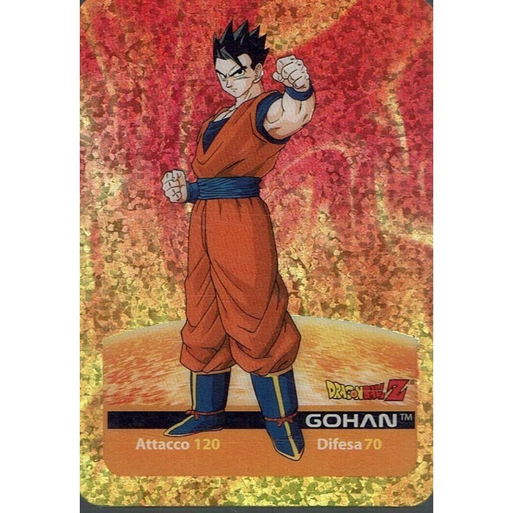 Lamincards Dragon Ball Z Edibas Serie X Metal Gohan F02 Gd33