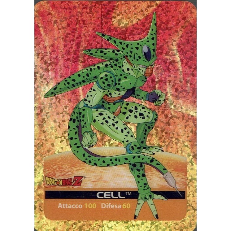 Lamincards Dragon Ball Z Edibas Serie X Metal Cell F14 Gd33