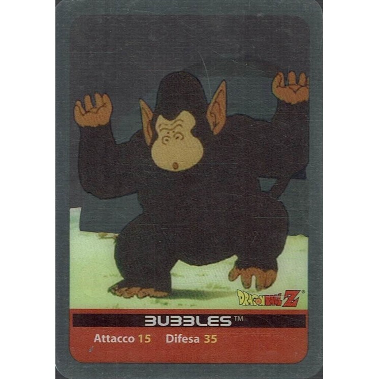 Lamincards Dragon Ball Z Edibas Serie Argento Bubbles 60 Gd26