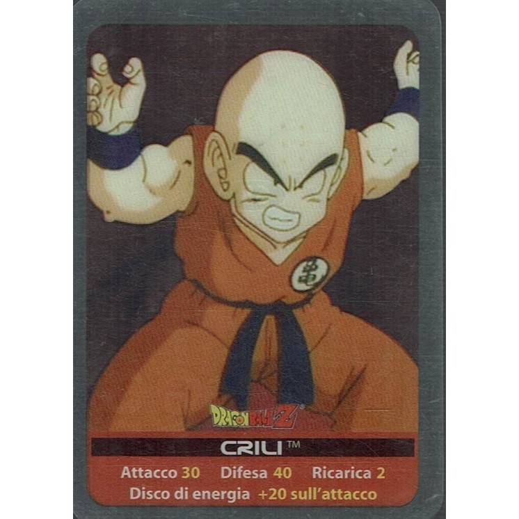 Lamincards Dragon Ball Z Edibas Serie Argento Crill 68 Gd26