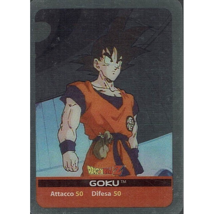 Lamincards Dragon Ball Z Edibas Serie Argento Goku 77 Gd26