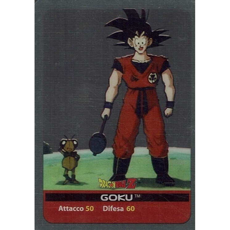 Lamincards Dragon Ball Z Edibas Serie Argento Goku 78 Gd26