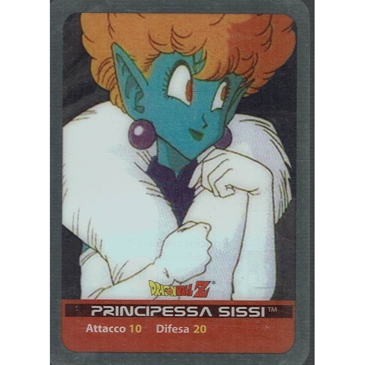 Lamincards Dragon Ball Z Edibas Serie Argento Principessa Sissi 132 Gd26