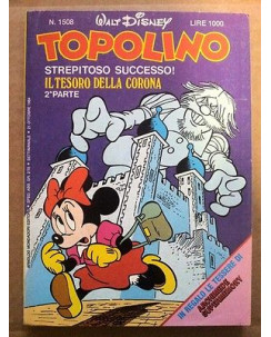 Topolino n.1508 GADGET TESSERE ARCHIMEDE 21 ottobre 1984