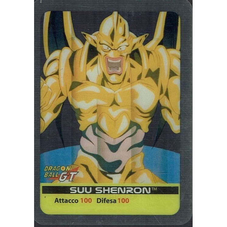 Lamincards Dragon Ball GT Edibas Serie Smeraldo Suu Shenron 197 Gd24