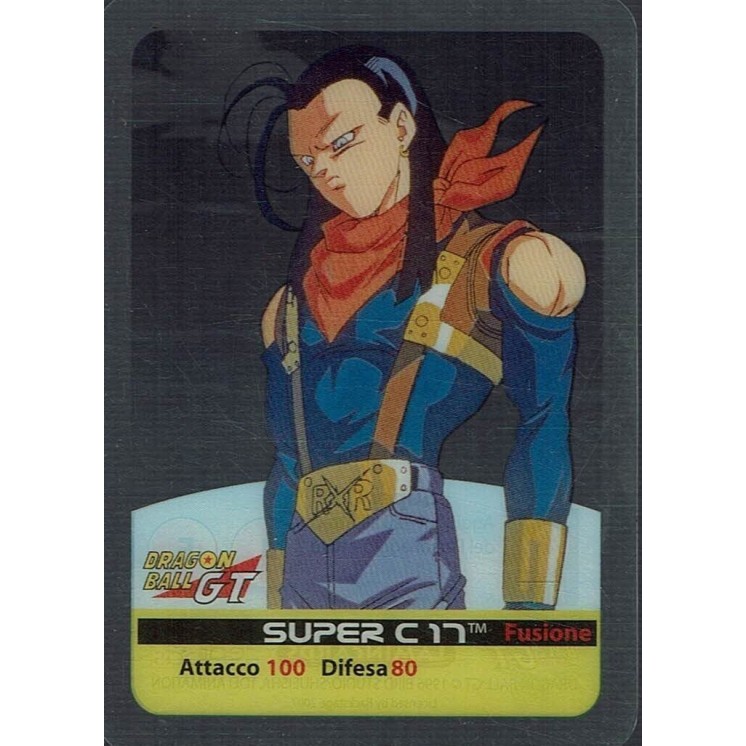 Lamincards Dragon Ball GT Edibas Serie Smeraldo Super C17 194 Gd24