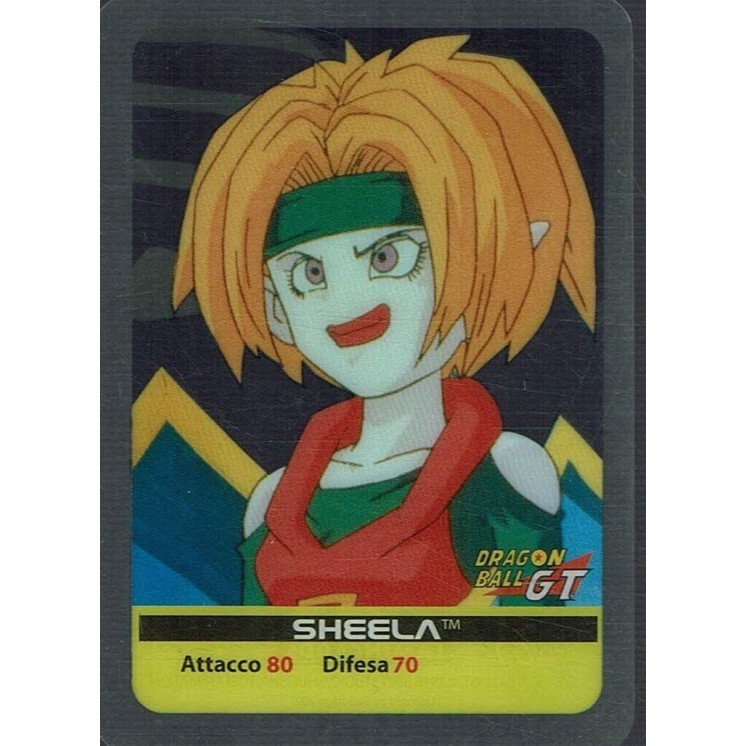 Lamincards Dragon Ball GT Edibas Serie Smeraldo Sheela 192 Gd24