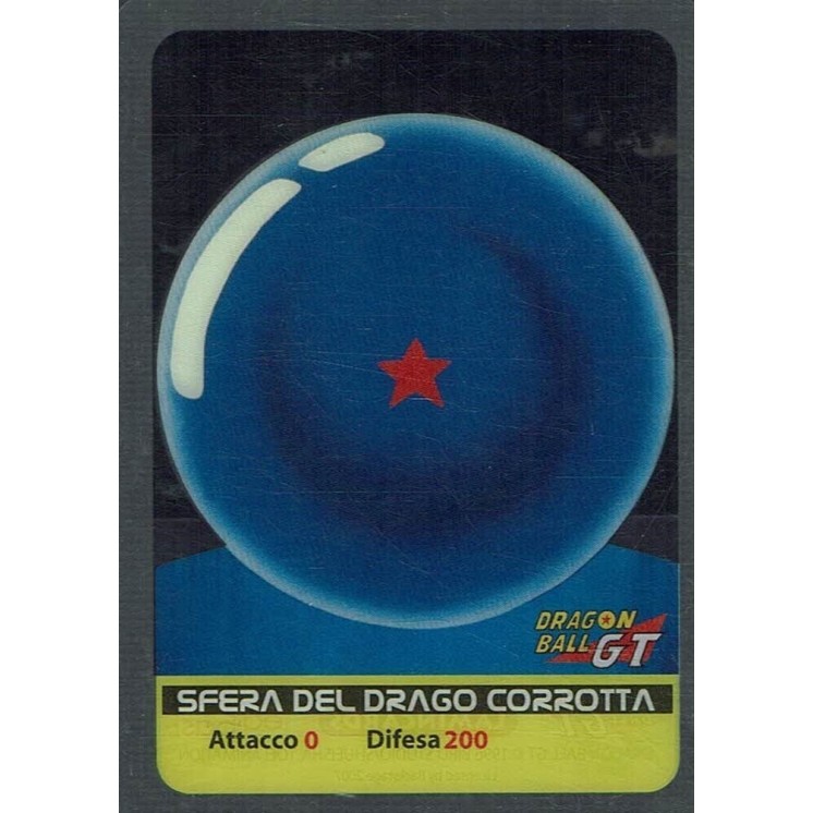 Lamincards Dragon Ball GT Edibas Serie Smeraldo Sfera Drago corrotta 191 Gd24