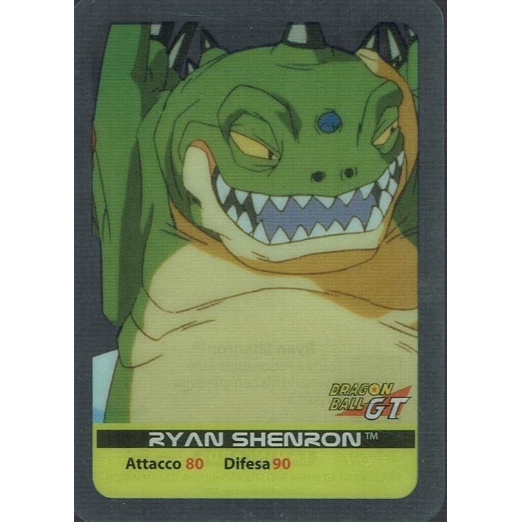 Lamincards Dragon Ball GT Edibas Serie Smeraldo Ryan Shenron 190 Gd24