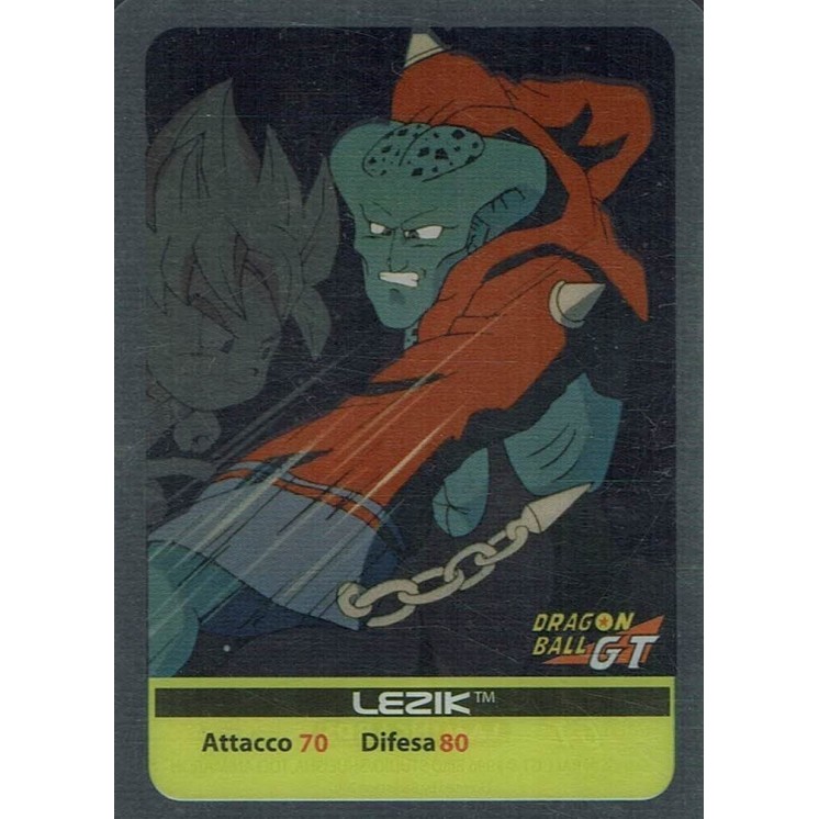 Lamincards Dragon Ball GT Edibas Serie Smeraldo Lezik 186 Gd24