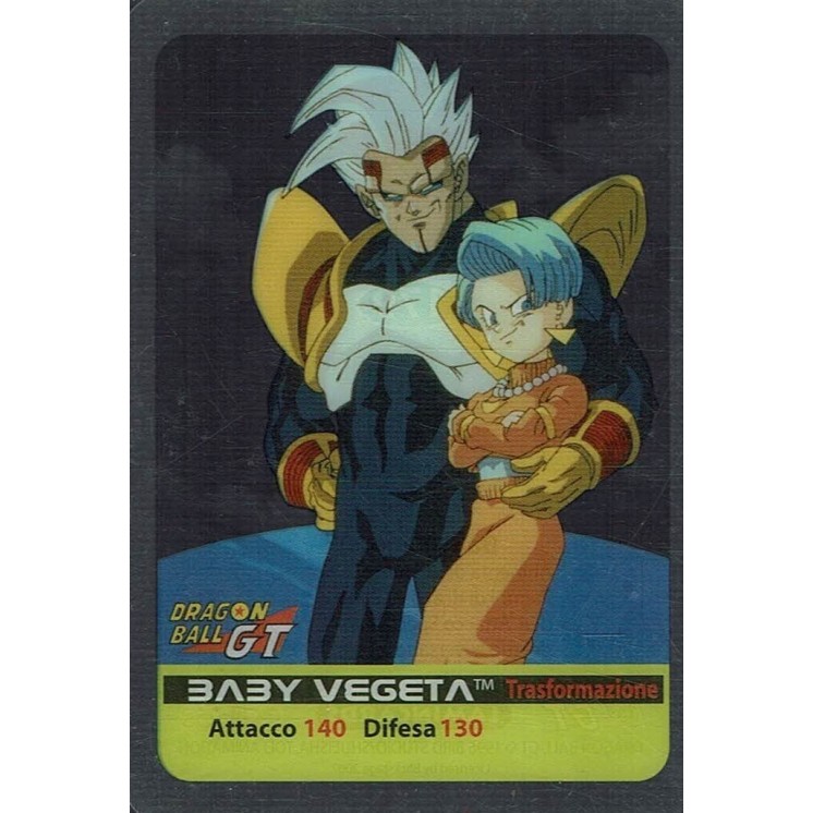 Lamincards Dragon Ball GT Edibas Serie Smeraldo Baby Vegeta 179 Gd24