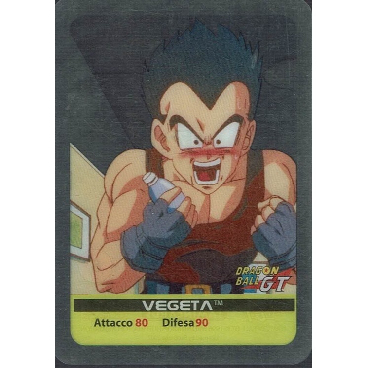 Lamincards Dragon Ball GT Edibas Serie Smeraldo Vegeta 172 Gd24