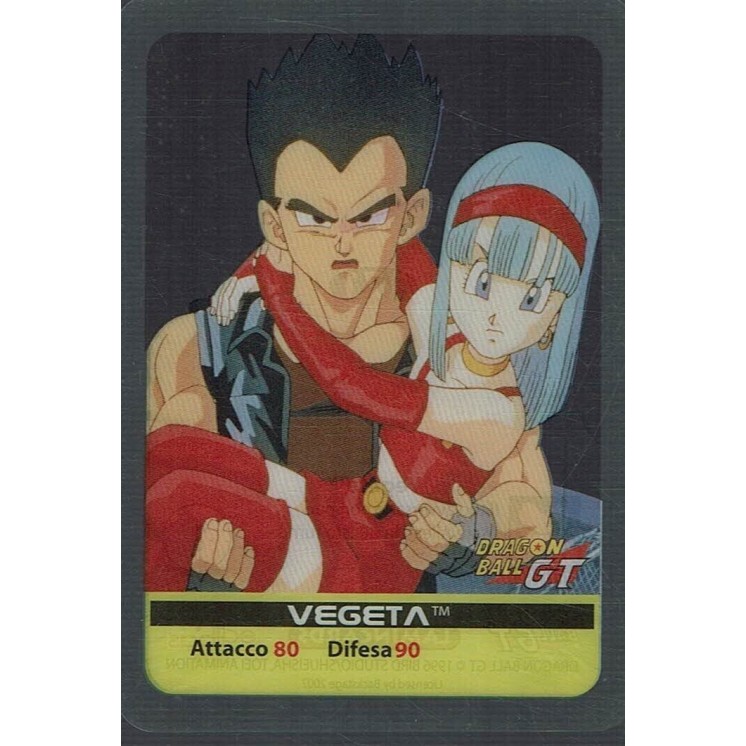 Lamincards Dragon Ball GT Edibas Serie Smeraldo Vegeta 171 Gd24