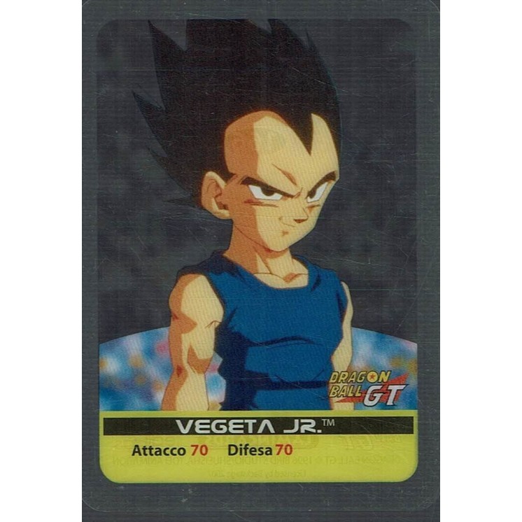 Lamincards Dragon Ball GT Edibas Serie Smeraldo Vegeta Jr. 166 Gd24