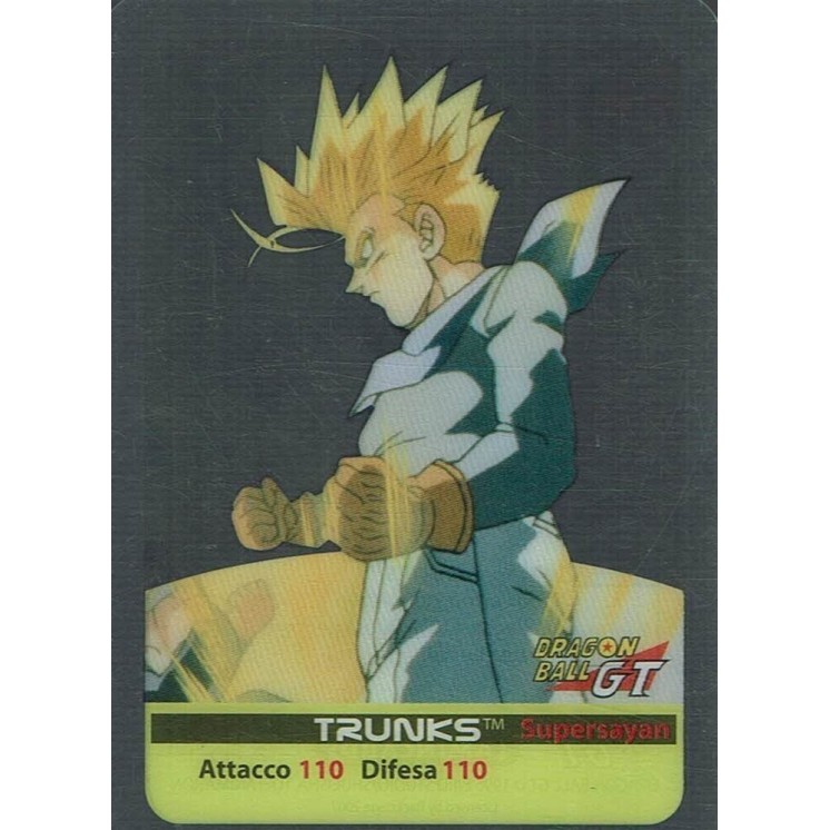 Lamincards Dragon Ball GT Edibas Serie Smeraldo Trunks 165 Gd24