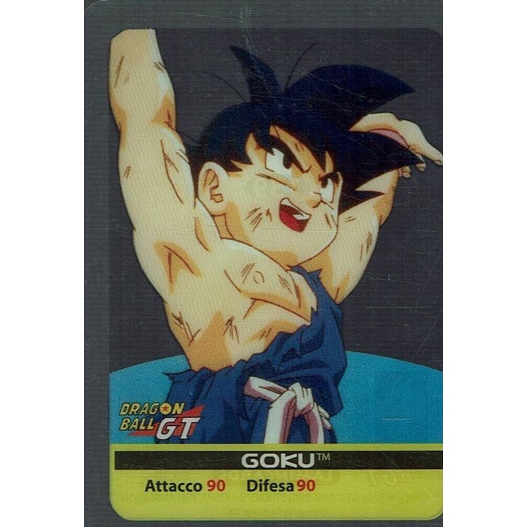 Lamincards Dragon Ball GT Edibas Serie Smeraldo Goku 139 Gd24