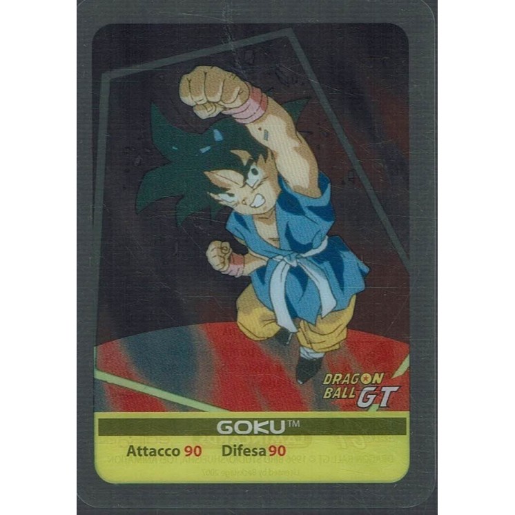 Lamincards Dragon Ball GT Edibas Serie Smeraldo Goku 138 Gd24