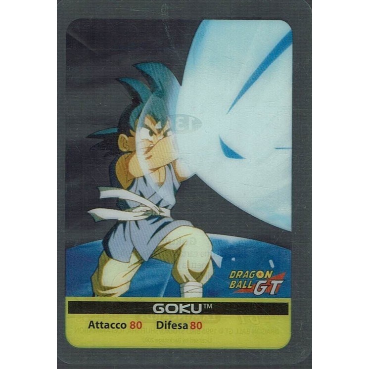 Lamincards Dragon Ball GT Edibas Serie Smeraldo Goku 136 Gd24